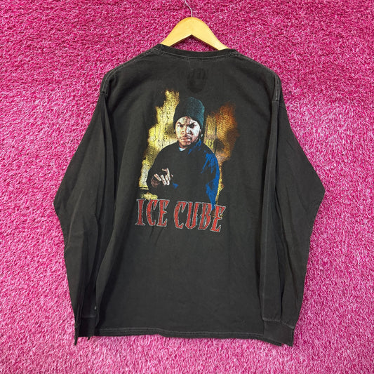 Ice Cube AmeriKKKas Most Wanted West Coast Rap Long Sleeve M