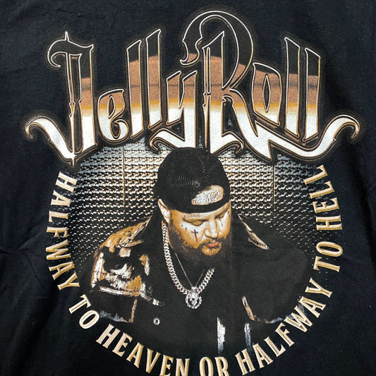 Jelly Roll Halfway To Hell Whitsitt Chapel Album T-Shirt Large