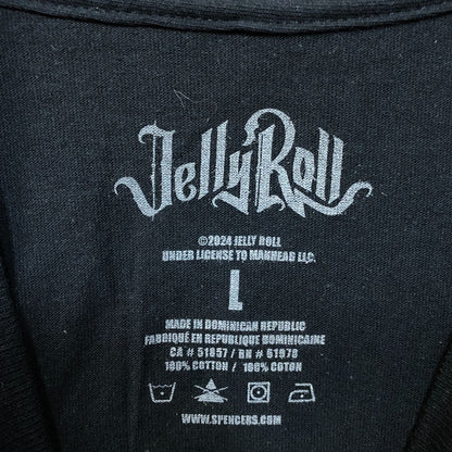 Jelly Roll Halfway To Hell Whitsitt Chapel Album T-Shirt Large