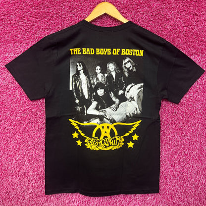 Aerosmith The Bad Boys of Boston Poster Soft Rock Band Tee M