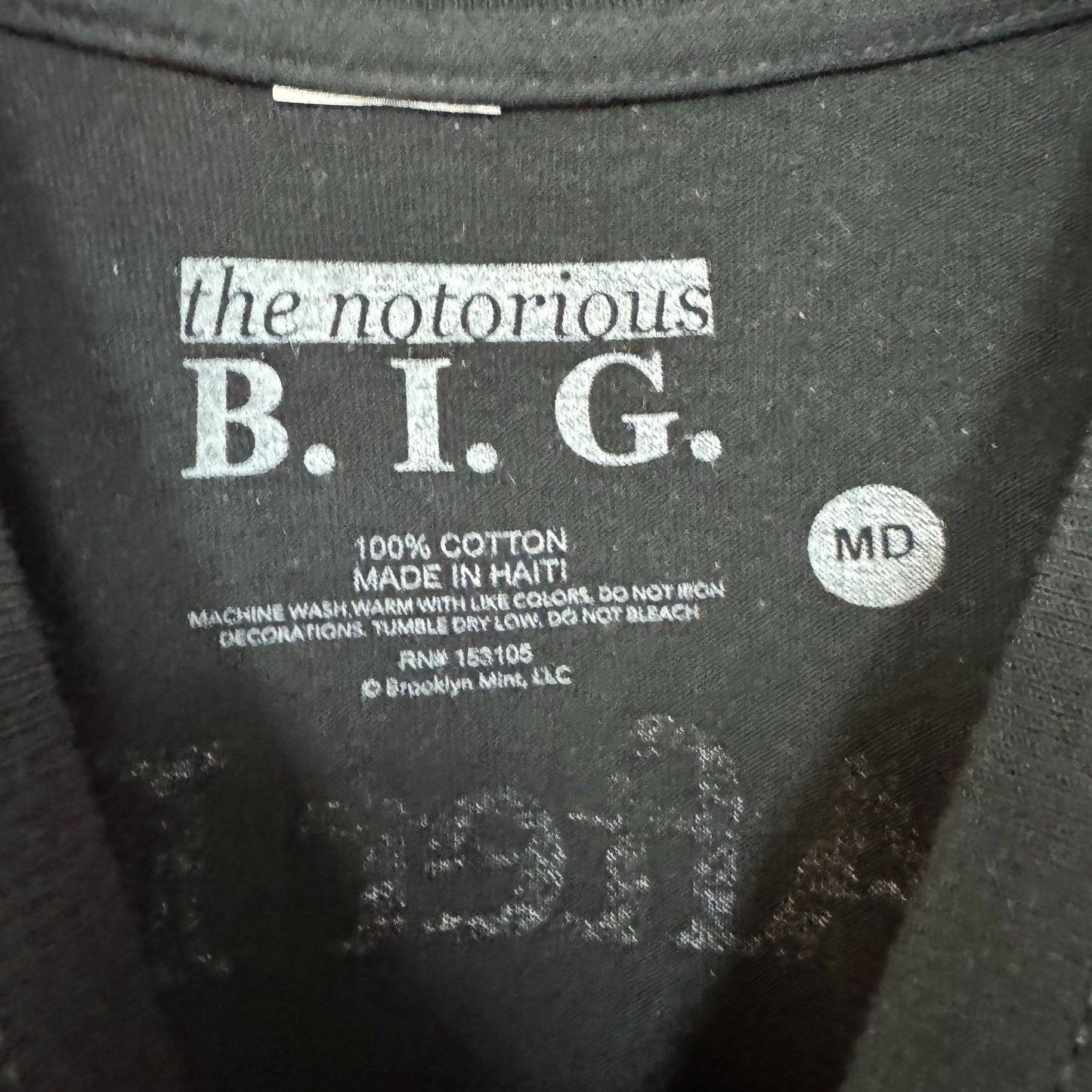 The Notorious B.I.G. 1997 Life After Death Album Rap Tee M