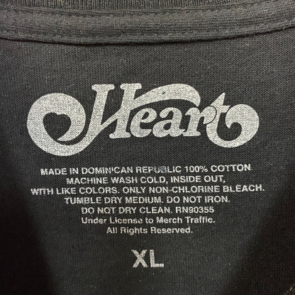 Heart Logo American Rock Band T-Shirt XL