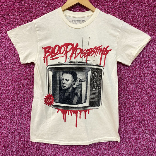 Bloody Disgusting x Michael Myers Double Sided Horror T-Shirt Medium