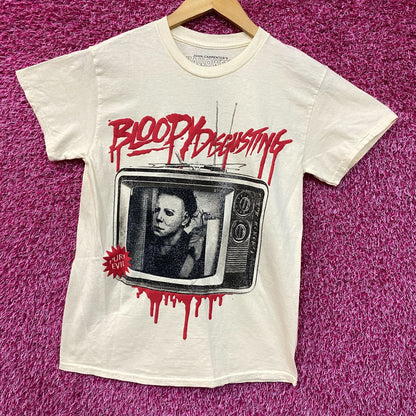 Bloody Disgusting x Michael Myers Double Sided Horror T-Shirt Medium