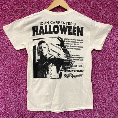 Bloody Disgusting x Michael Myers Double Sided Horror T-Shirt Medium