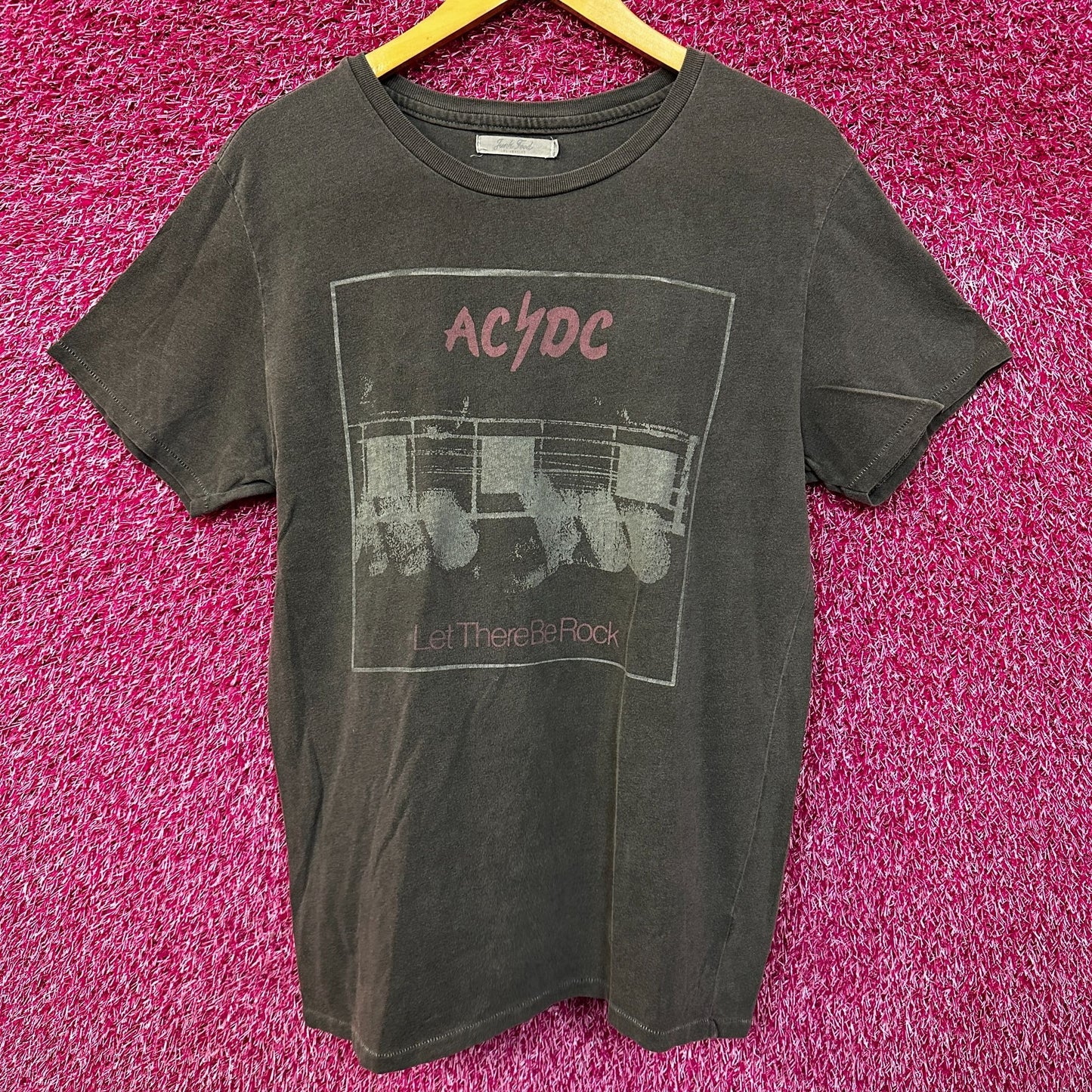 AC/DC Let There Be Rock Tour Tshirt SIze Medium