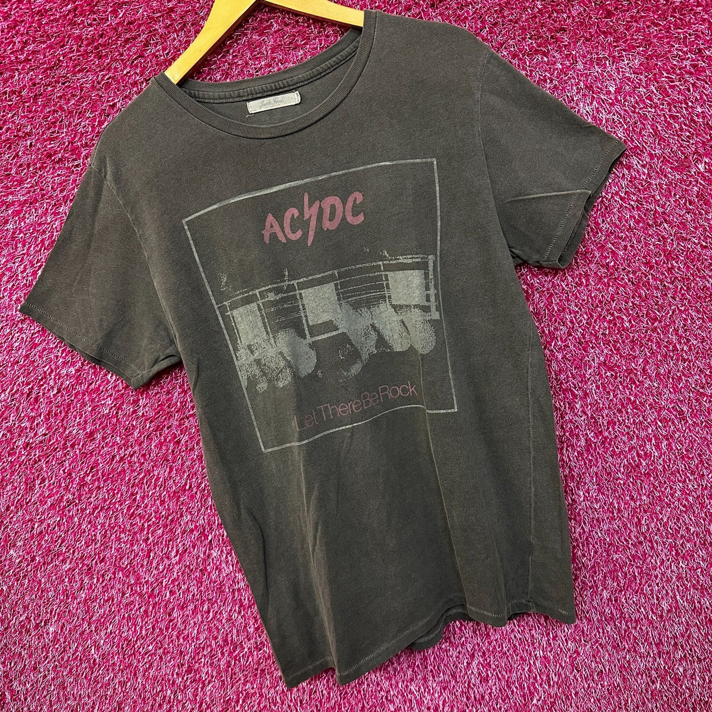 AC/DC Let There Be Rock Tour Tshirt SIze Medium