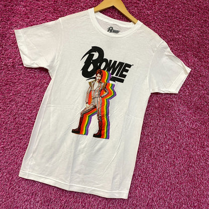 David Bowie Star Man Rainbow Rock Tshirt size Small