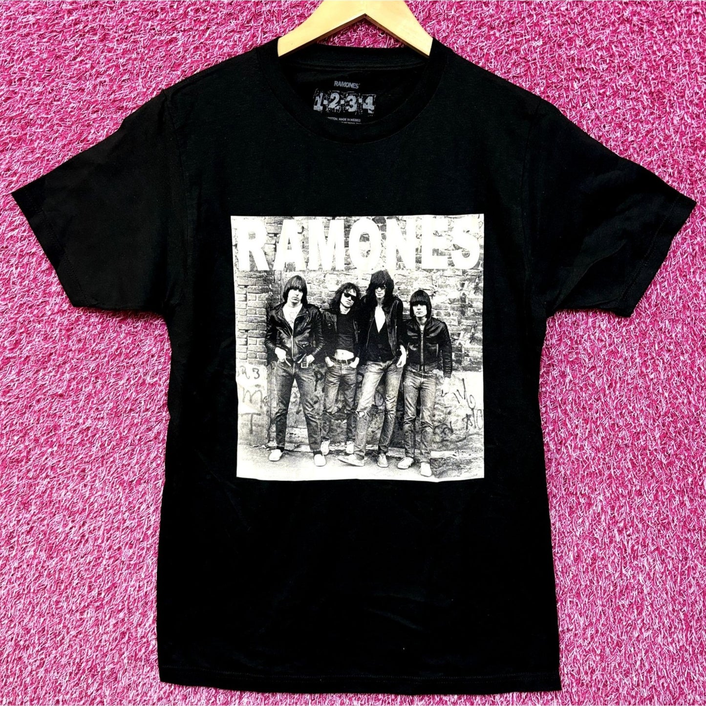 The Ramones Self-Titled Album Cover Art Punk Rock Tee S