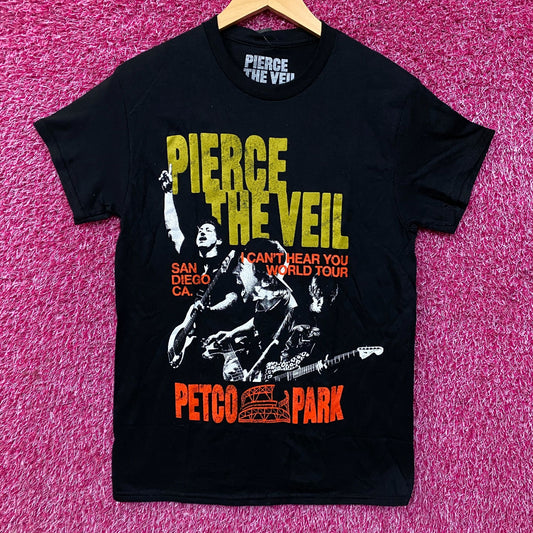 Pierce The Veil Can't Hear You Petco Park Graphic T-Shirt Small