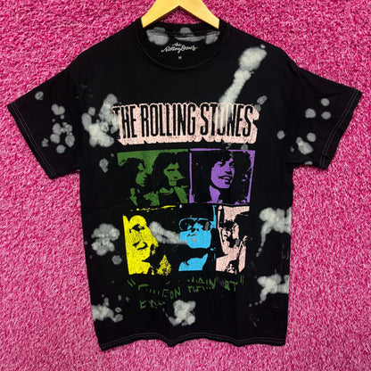 The Rolling Stones Exile on Main St Album Rock Bleach Dye M