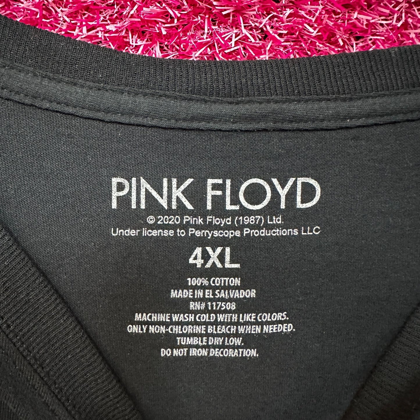 Pink Floyd The Dark Side of the Moon Rock tshirt size 4X