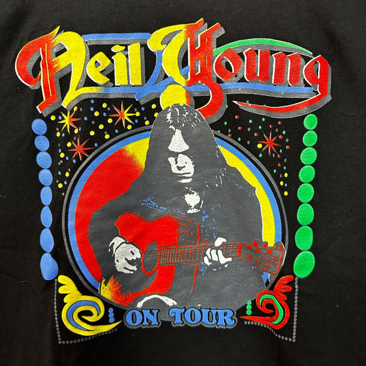 Neil Young Tour Stop Rock Tshirt size 2X