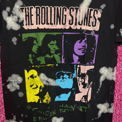 The Rolling Stones Exile on Main St Album Rock Bleach Dye M