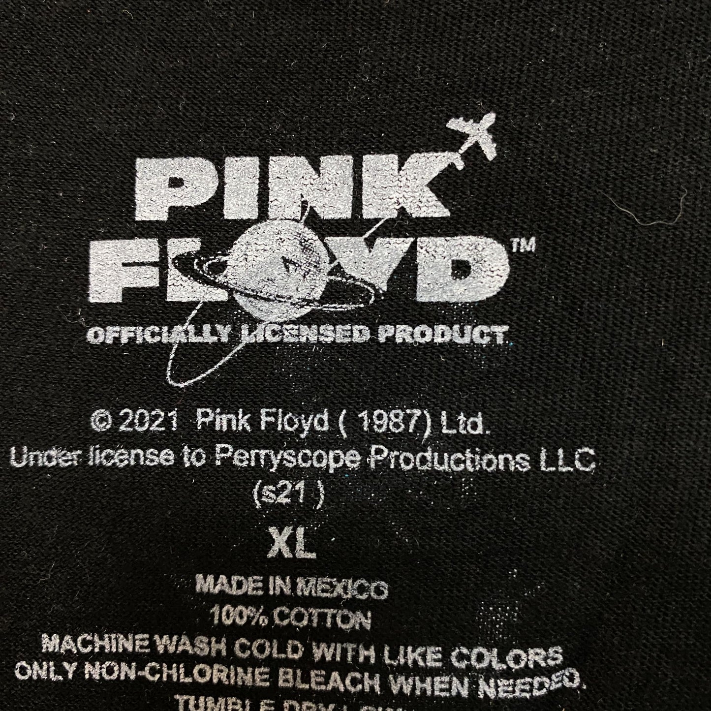 Pink Floyd Dark Side of the Moon Album Cover Art Rock Tee XL