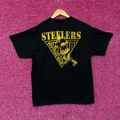 Junk Food Clothing Pittsburgh Steelers Graphic T-Shirt Medium