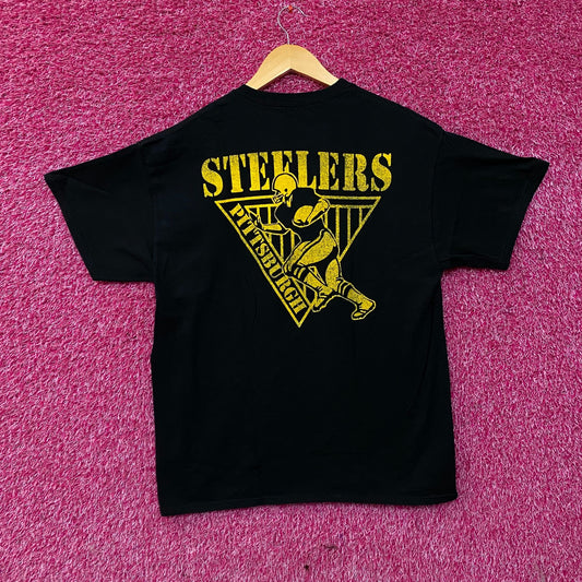 Junk Food Clothing Pittsburgh Steelers Graphic T-Shirt Medium
