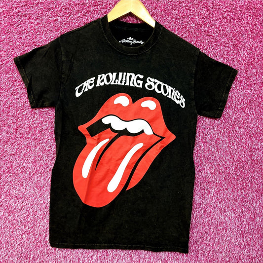The Rolling Stones Classic Hot Lips Logo Rock Tee S
