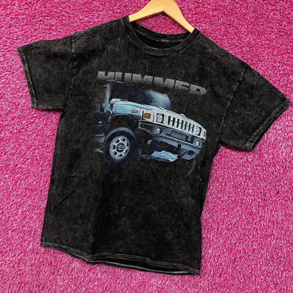 Hummer Stormy Ride Graphic Washed T-Shirt Small