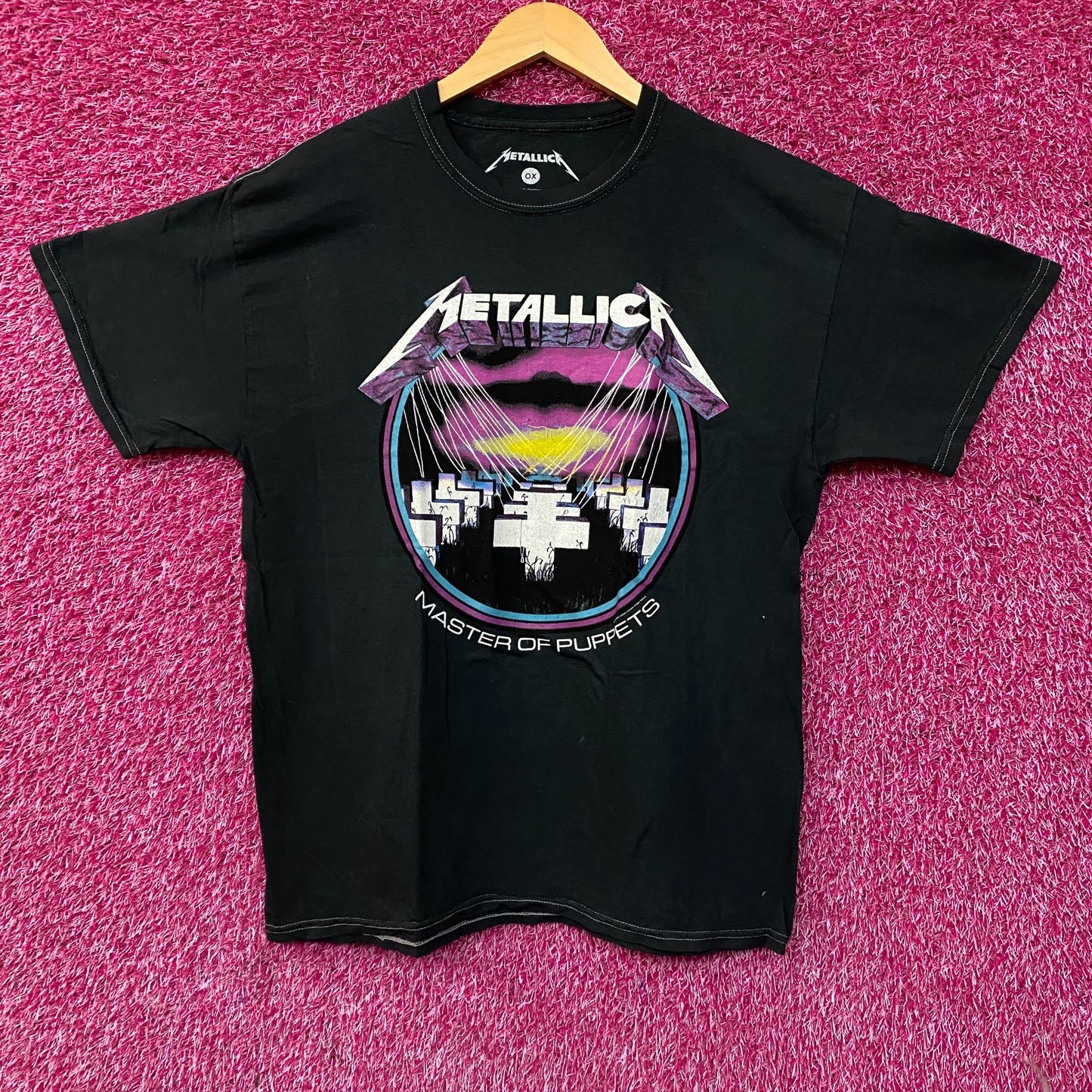 Metallica Master of Puppets Heavy Metal T-Shirt OX