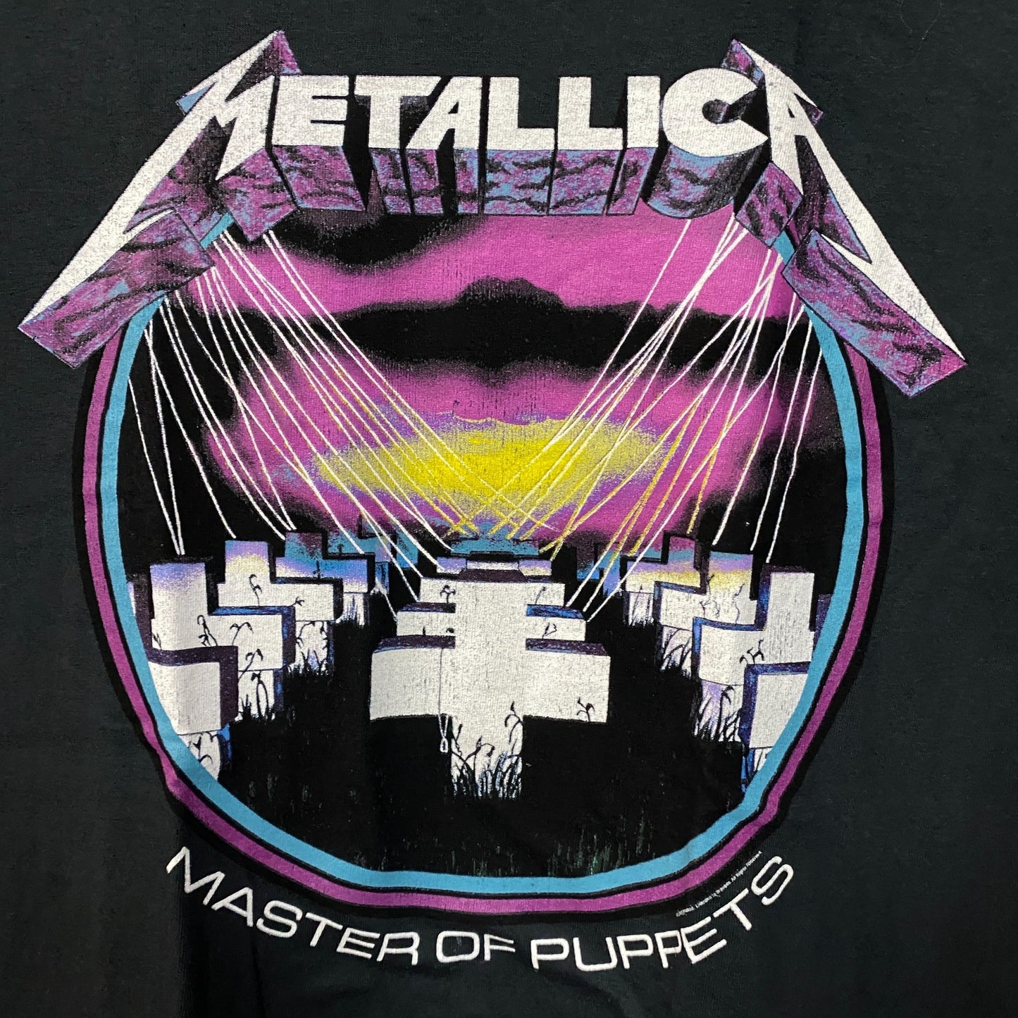Metallica Master of Puppets Heavy Metal T-Shirt OX