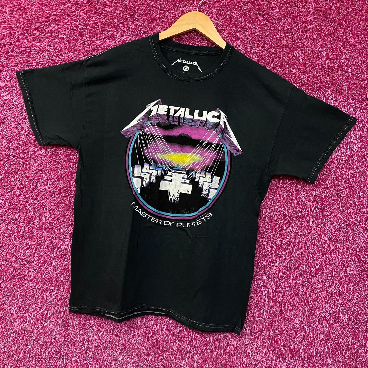 Metallica Master of Puppets Heavy Metal T-Shirt OX