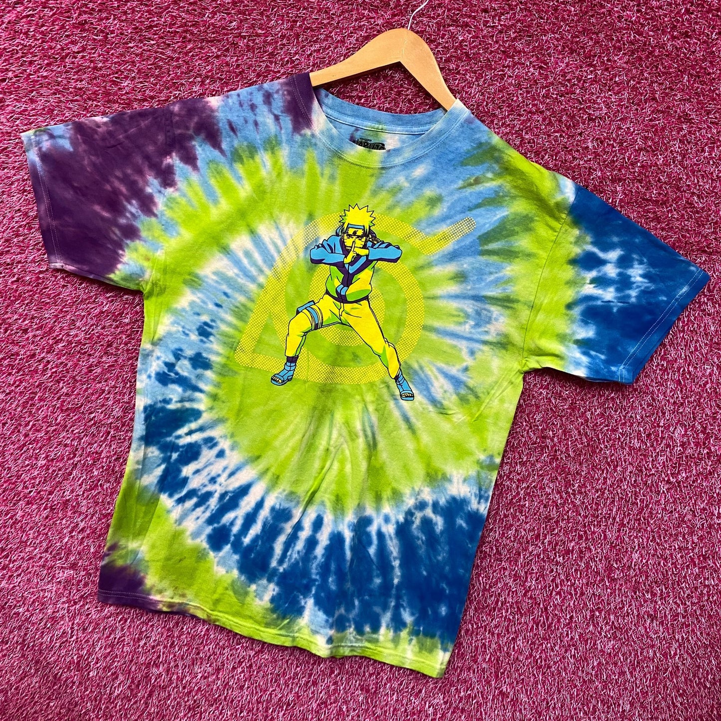 Naruto Shadow Clone Jutsu Naruto Shippuden Anime Tie Dye L