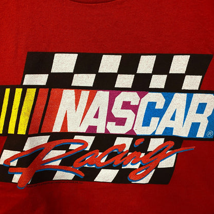 Junk Food Clothing NASCAR Racing Flea Market Crop Tee Large