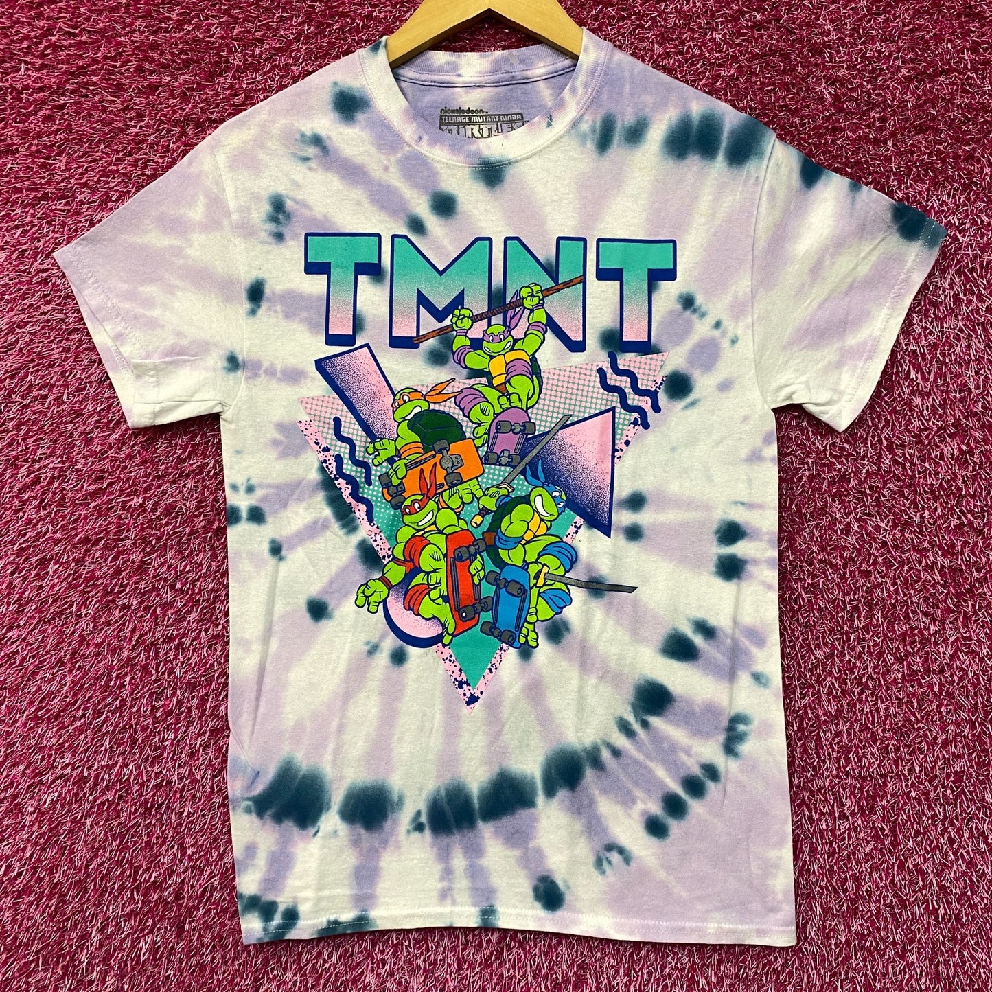 Teenage Mutant Ninja Turtles TMNT Tie Dye T-shirt Small