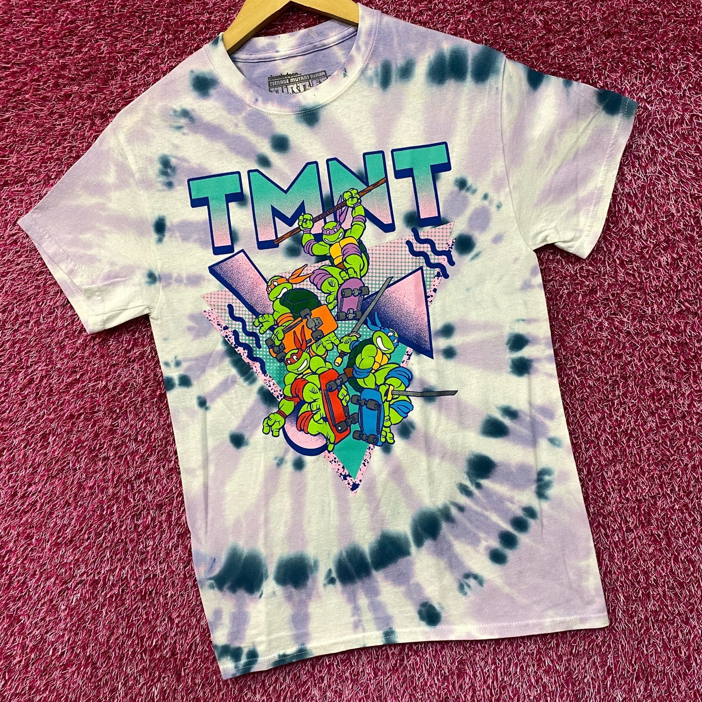 Teenage Mutant Ninja Turtles TMNT Tie Dye T-shirt Small