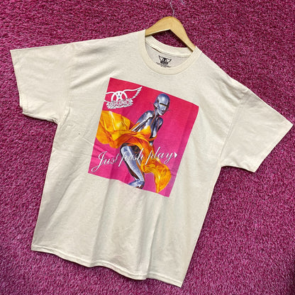 Aerosmith Just Push Play Rock Tshirt size Extra Large