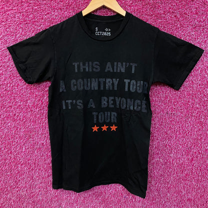 Beyonce Cowboy Carter Rodeo Chitlin Circuit Tour T-Shirt Small