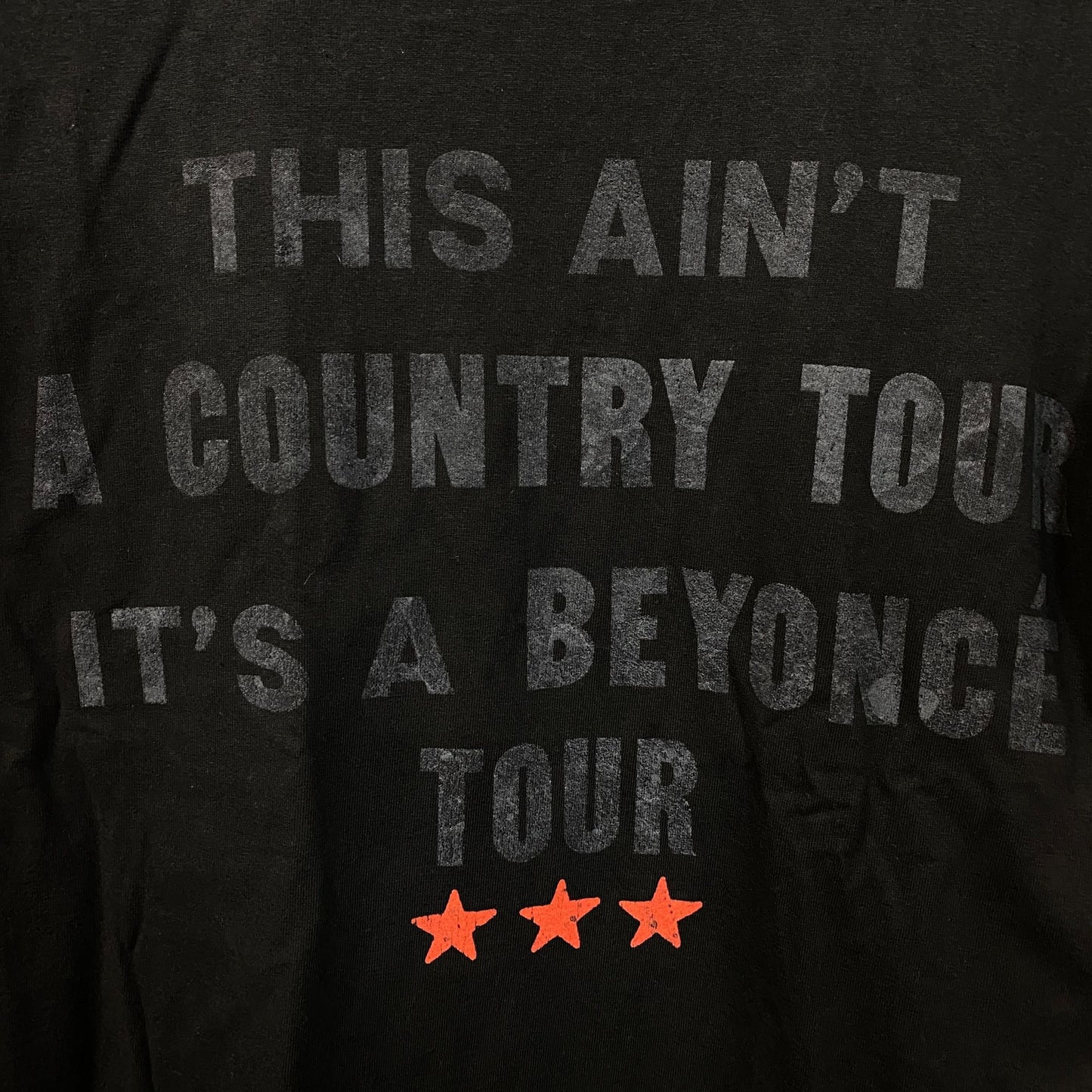 Beyonce Cowboy Carter Rodeo Chitlin Circuit Tour T-Shirt Small