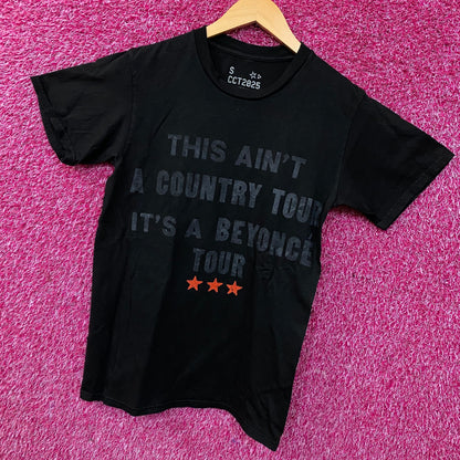 Beyonce Cowboy Carter Rodeo Chitlin Circuit Tour T-Shirt Small