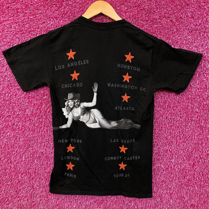 Beyonce Cowboy Carter Rodeo Chitlin Circuit Tour T-Shirt Small