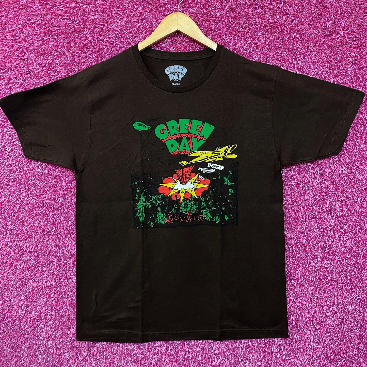 Green Day Dookie Punk Rock album Tshirt size XL