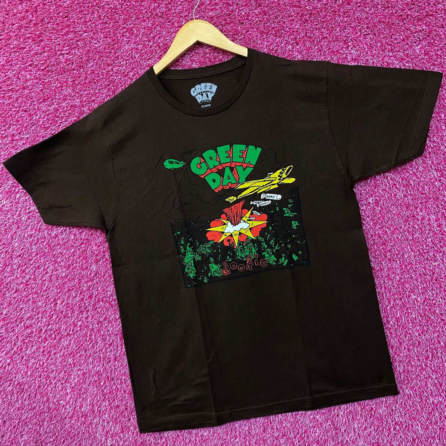 Green Day Dookie Punk Rock album Tshirt size XL