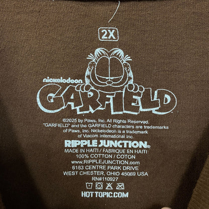 Nickelodeon Garfield Teddy Bear Tattoo T-Shirt 2XL