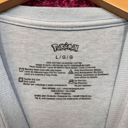 Ash Ketchum's Pikachu Pika Pika Party Pokémon Anime Tee L