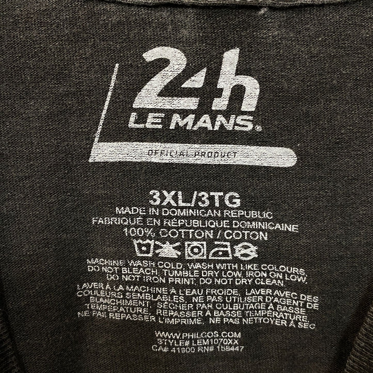 24h Le Mans 24 Heures Du Mans T-Shirt 3XL