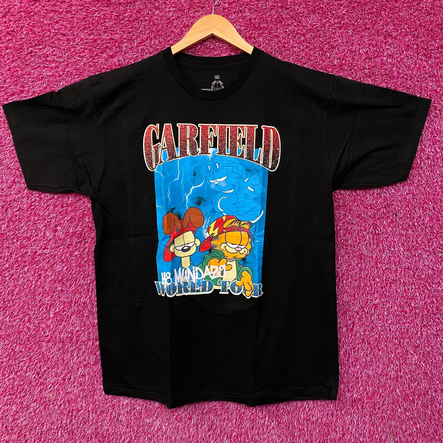 Nickelodeon Garfield H8 Munidaze World Tour T-Shirt 2XL