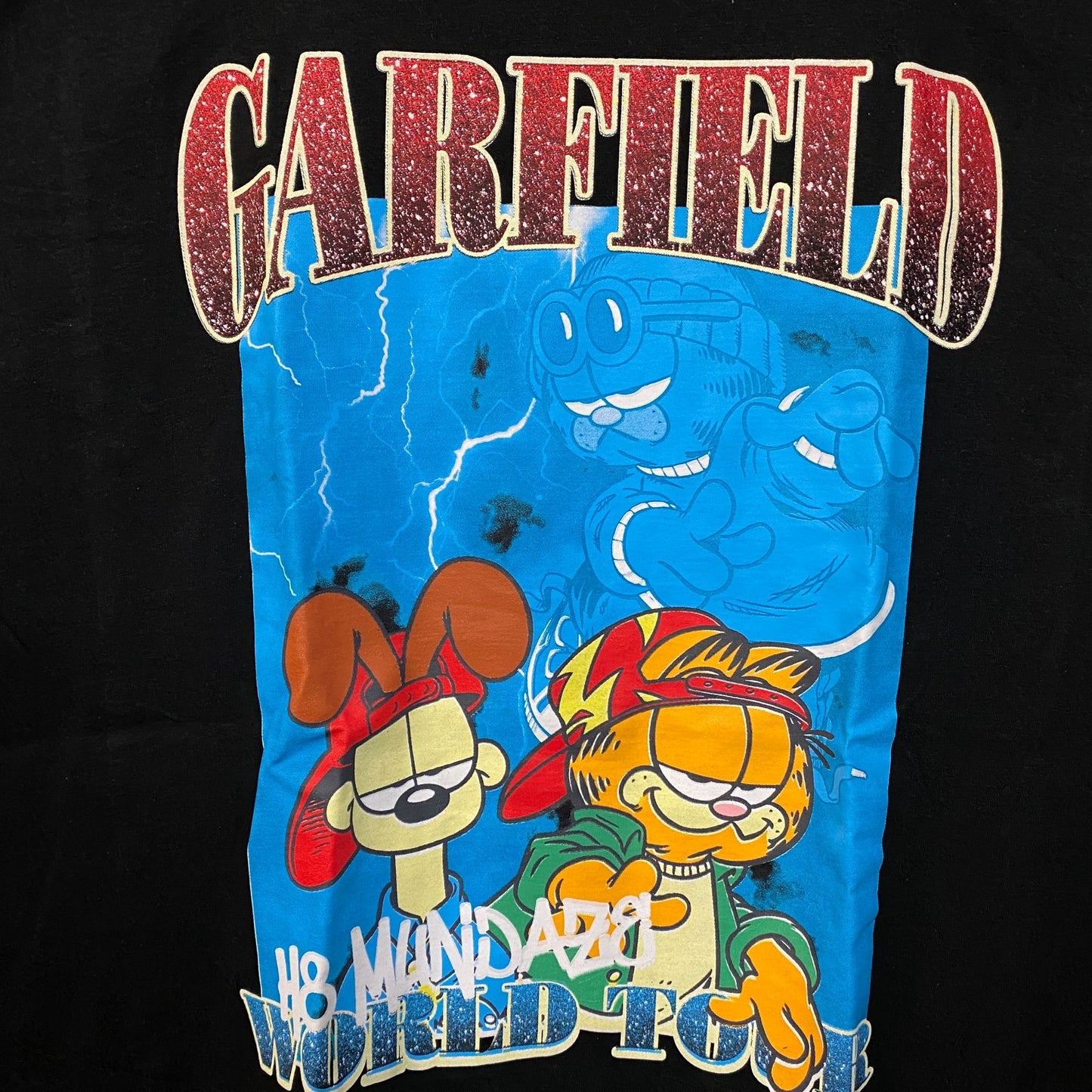 Nickelodeon Garfield H8 Munidaze World Tour T-Shirt 2XL