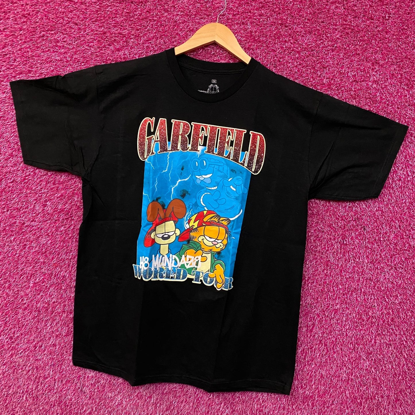 Nickelodeon Garfield H8 Munidaze World Tour T-Shirt 2XL
