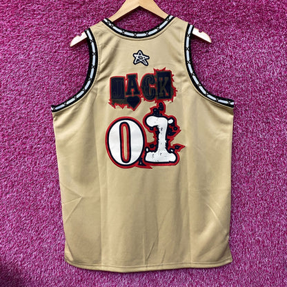 Brand X Travis Scott Astroworld Wish You Were Here Basketball Jersey XL