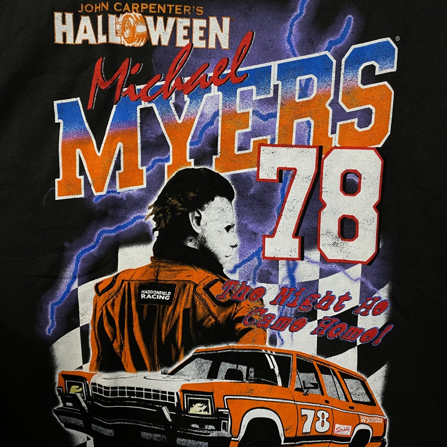 John Carpenter's Halloween Michael Myers Racing 78 T-Shirt 2XL