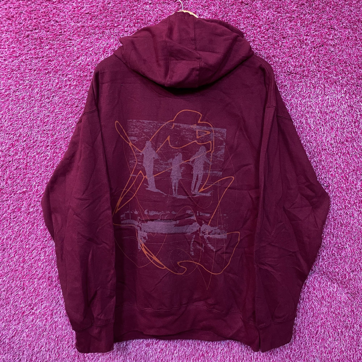 Paramore Band Silhouette Hoodie Size XL