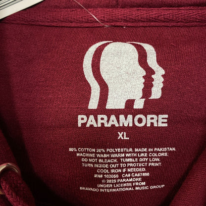 Paramore Band Silhouette Hoodie Size XL