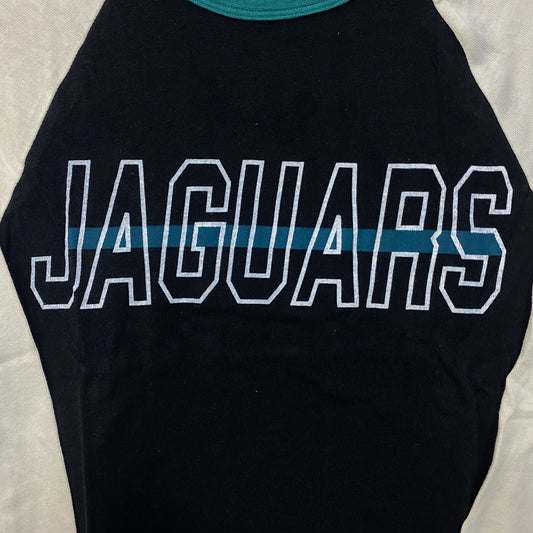 Junk Food NFL Jacksonville Jaguars 3/4 Long Sleeve Raglan T-Shirt XS