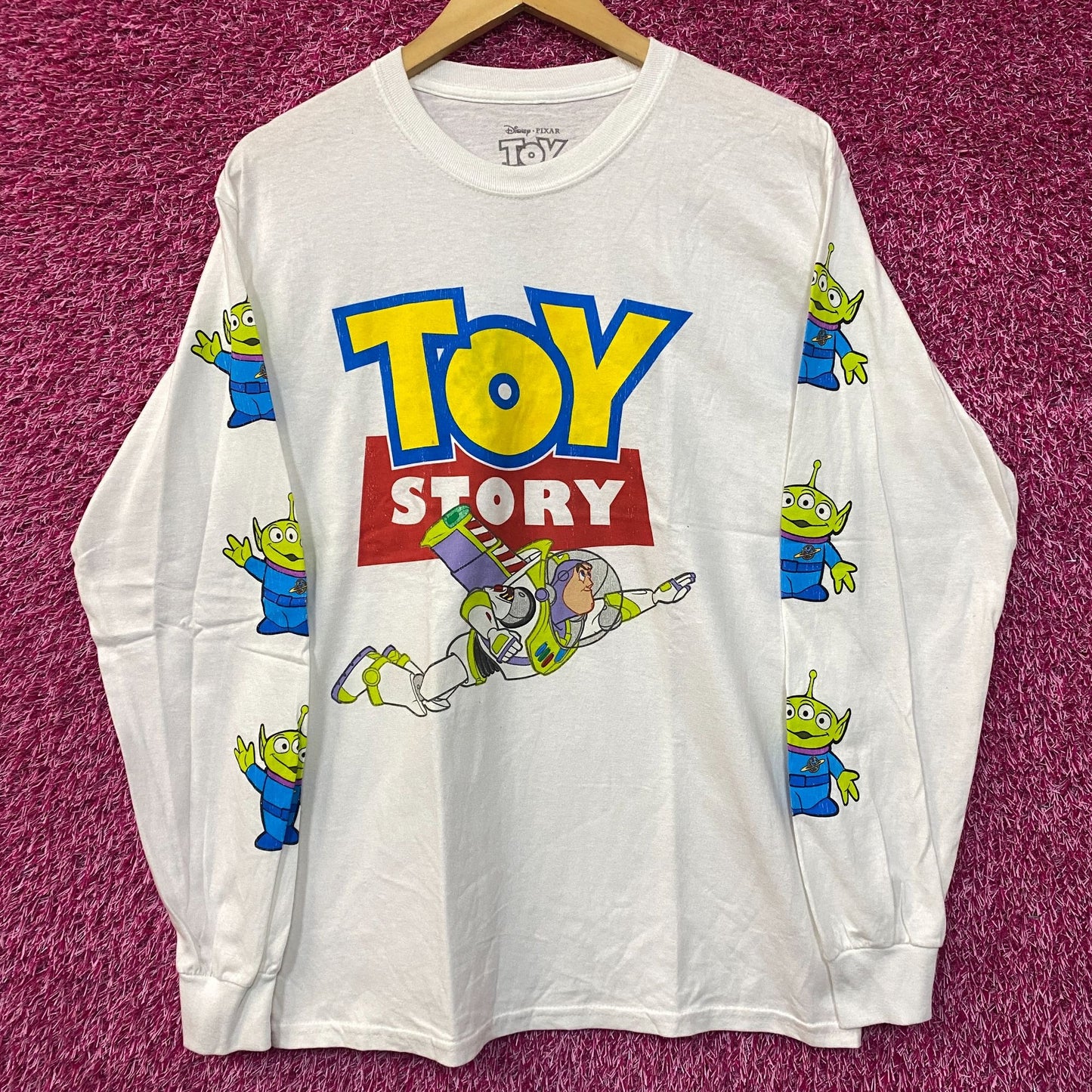 Disney x Pixar Toy Story Buzz Lightyear Long Sleeve T-Shirt Small