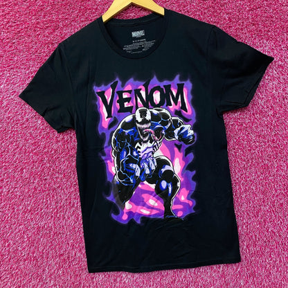 Venom Spiderman Villain Purple Haze Marvel Comics Tee Small